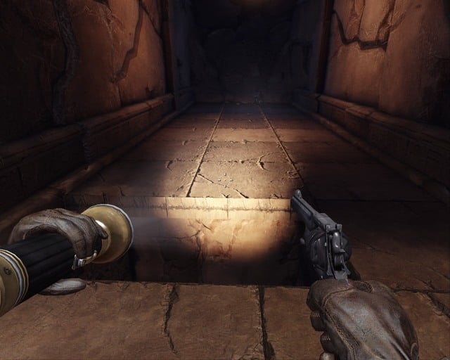 See through the hole which tiles are supported. - Pyramid | Treasures - Treasures - Deadfall Adventures Game Guide & Walkthrough
