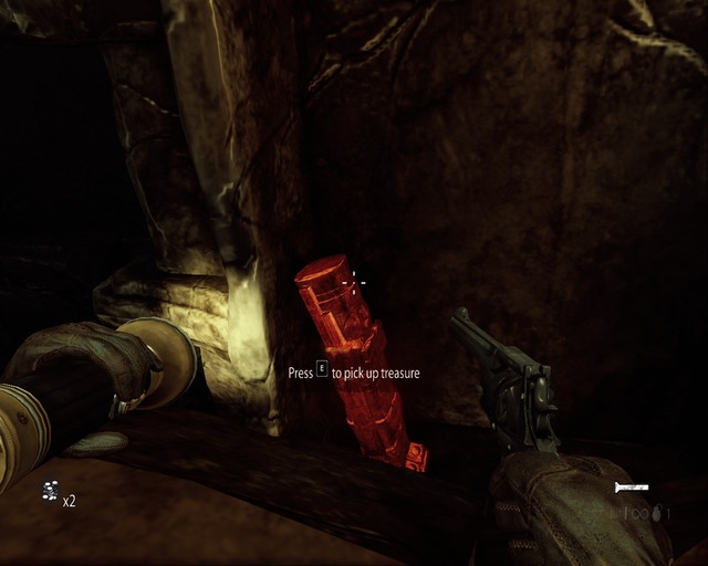 These ones you can, theyre in the sarcophagi. - Mayan Tombs | Treasures - Treasures - Deadfall Adventures Game Guide & Walkthrough