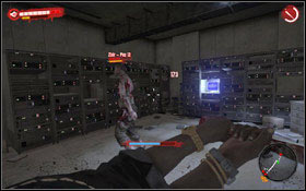 Youll learn that the door to the corridor leading to a parking are blocked, so you have to manually restart the system - Born to be Wild - Chapter 3 - Dead Island Game Guide