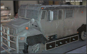 Once you go outside, the garage door will be closed and you task is to exterminate many infected #1 running towards you - Only the Strong Survive; On the Road - Chapter 4 - Dead Island Game Guide