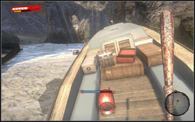 Youll find the first flare in a suitcase next to other bags #1 - Light My Fire; Tell Me Where It Hurts - Sidequests - Dead Island Game Guide