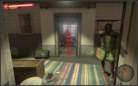 Go up the stairs to the first floor but watch out because behind the door two more bandits #1 are lurking - Grasp All, Lose All; A New Broom Sweeps Clean - Sidequests - Dead Island Game Guide