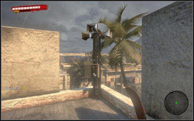 Use ladder again and go to another building walking on roofs (7) #1 - The First Head of Cerberus; The Second Head of Cerberus - Sidequests - Dead Island Game Guide