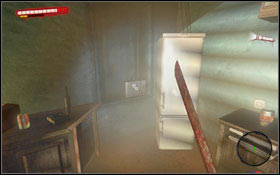 There is a little smoke inside the house - you have to take the opposite door and the turn left to the kitchen - Judgement Day; Paperwork - Sidequests - Dead Island Game Guide