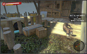 When the area is clear, start loading two crates with weapons #1 to the red car - Welcome to the Jungle; Chasing Shadows - Chapter 10 - Dead Island Game Guide