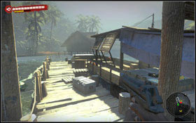 When Afran is dead, break the door leading to the marina and kill one soldier sitting there #1 - Soldier of Fortune; King of the Swamp - Chapter 11 - Dead Island Game Guide