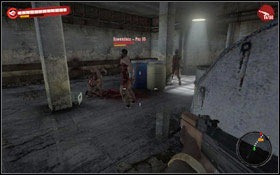 Right next to the larger room (3) youll find a gas tank #1 - Devils Labyrinth - Chapter 16 - Dead Island Game Guide