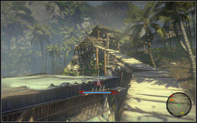 Makimbah sits between huts next to the car (1) #1 - Visit to the Pub; A Matter of Honor - Sidequests - Dead Island Game Guide