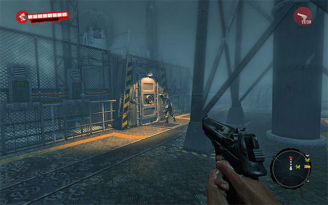 Now return to the mentioned red ladder - Get to the command center | Prologue - The Storm - Prologue - The Storm - Dead Island Riptide Game Guide