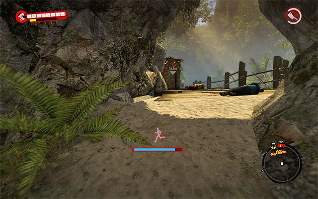 Run north (use sprint) and turn east when you only can - Defend the camp | Chapter 1 - Castaway - Chapter 1 - Castaway - Dead Island Riptide Game Guide