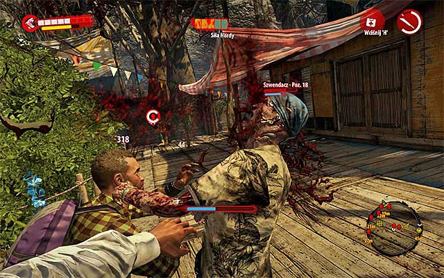 In the further part of battle, head for the central part of camp, because remaining zombies for sure got into - Kill all attacking monsters | Chapter 1 - Back to Reality - Chapter 1 - Back to Reality - Dead Island Riptide Game Guide