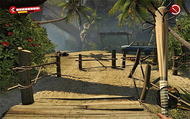 You can get there in many ways, but the best one is to choose an eastern exit from Paradise Survival Camp what takes you to a bigger path where the car is parked - Ask about the boat | Chapter 2 - New Beginnings - Chapter 2 - New Beginnings - Dead Island Riptide Game Guide