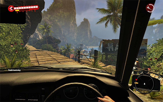 If you dont want to risk with going on feet, return to your car - Ask about the boat | Chapter 2 - New Beginnings - Chapter 2 - New Beginnings - Dead Island Riptide Game Guide