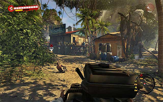 Pick up boat engine exit workshop and head for the boat - Mount an engine in boat | Chapter 2 - New Beginnings - Chapter 2 - New Beginnings - Dead Island Riptide Game Guide