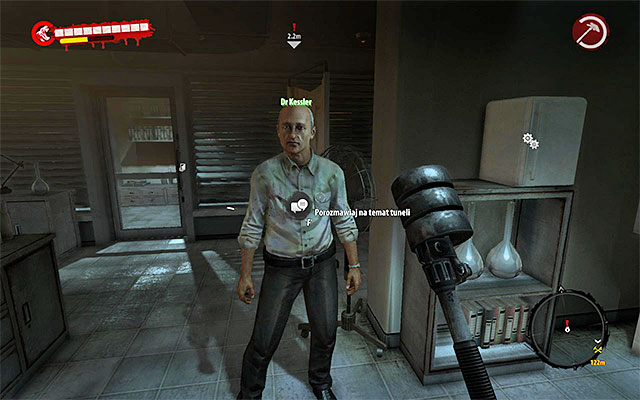 Enter the BioSphere Laboratory and begin exploration - Talk with Dr Kessler | Chapter 4 - Dr Kessler - Chapter 4 - Dr Kessler - Dead Island Riptide Game Guide