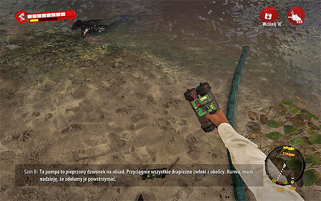 When you pick up all mines, start setting them up - Talk with Trevor | Chapter 5 - Stalwart Defence - Chapter 5 - Stalwart Defence - Dead Island Riptide Game Guide