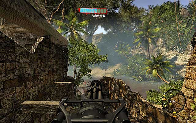 First part of battle ends when three parts of water level bar goes down - Defend Mission until the water is pumped out | Chapter 5 - Stalwart Defence - Chapter 5 - Stalwart Defence - Dead Island Riptide Game Guide