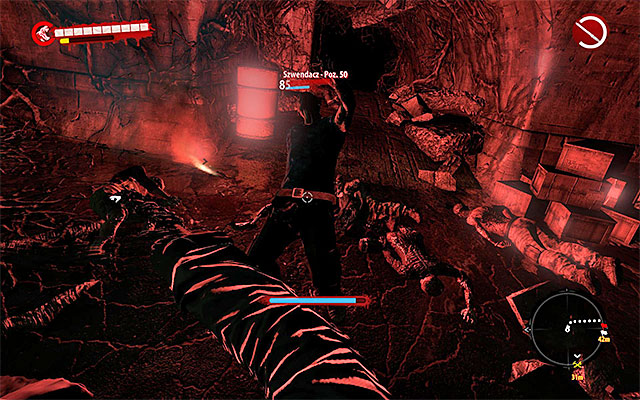 Beware especially of Walkers, which are hardly noticeable in the darkness - Find a fault | Chapter 6 - The Tunnels - Chapter 6 - The Tunnels - Dead Island Riptide Game Guide
