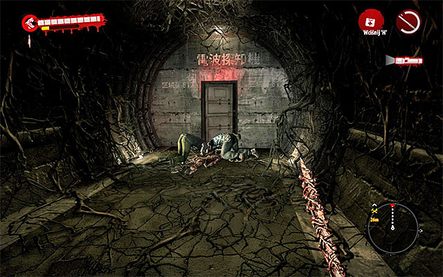 Now you can return to where youve eliminated a bigger group of zombies and choose a corridor suggested by the game - Get through the tunnels #2 | Chapter 6 - The Tunnels - Chapter 6 - The Tunnels - Dead Island Riptide Game Guide