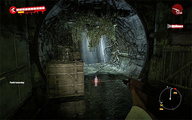 Turn around and return to the main area of battle and then choose a left passage (screen above) - Find a key | Chapter 6 - The Tunnels - Chapter 6 - The Tunnels - Dead Island Riptide Game Guide