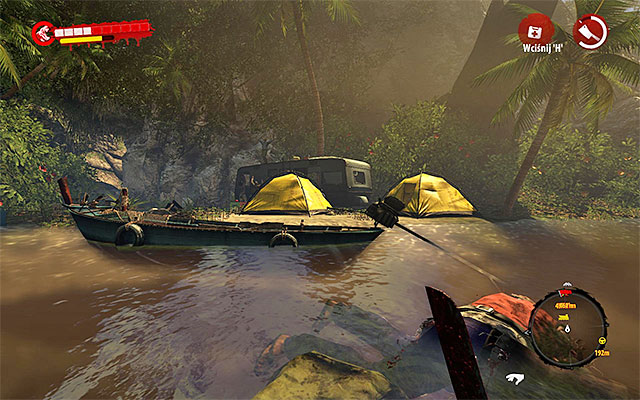 This mission appears when you start exploring swamps - Rescue Alfred | Side missions - Jungle - Side missions - Jungle - Dead Island Riptide Game Guide