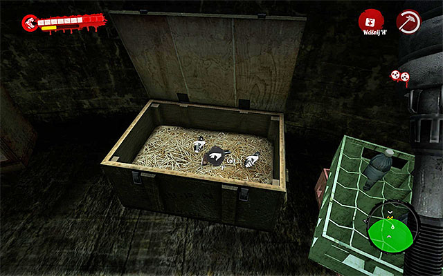 When you finish with the ground floor, find a ladder in the first room to get onto a higher level - Surplus | Side missions - Jungle - Side missions - Jungle - Dead Island Riptide Game Guide