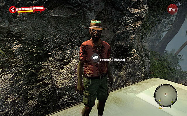When all zombies are dead, return to the trailer and get on its roof - Rescue Mugambe | Side missions - Jungle - Side missions - Jungle - Dead Island Riptide Game Guide
