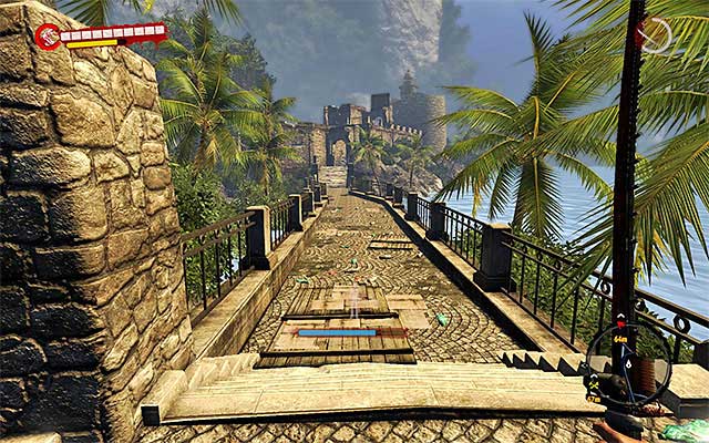 In the final part, choose the most eastern path, on south from Ogio Mokes Laundry what allows you to pass biggest groups of zombies - Find a catastrophe site | Chapter 11 - The Crash - Chapter 11 - The Crash - Dead Island Riptide Game Guide