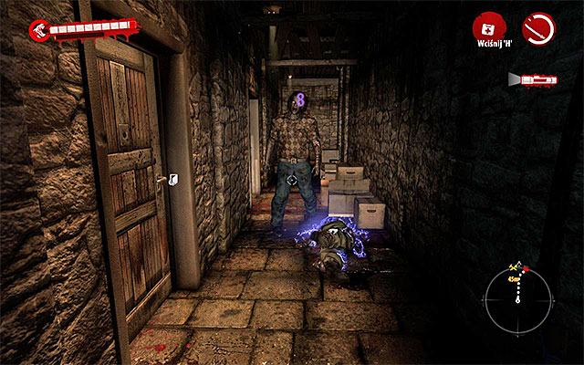 Be careful, because as you get to the corridor, youll meet Walkers, Infested and a single Thug - Find another entrance to the staircase | Chapter 11 - The Crash - Chapter 11 - The Crash - Dead Island Riptide Game Guide