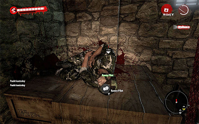 Approach the wounded pilot and talk with him - Talk with a survivor | Chapter 11 - The Crash - Chapter 11 - The Crash - Dead Island Riptide Game Guide