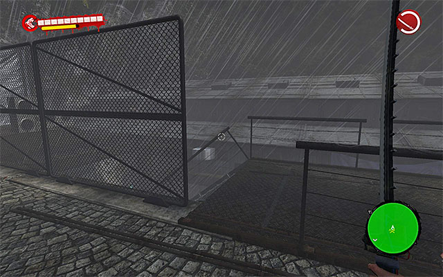 If you want to get through this area ASAP, get to the eastern balconies (screen above) - Reach the Docks | Chapter 12 - With the Tide - Chapter 12 - With the Tide - Dead Island Riptide Game Guide