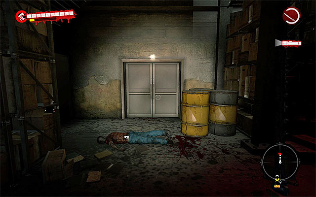 Make sure one more time that youre prepared for the battle and approach the door at the end of laboratory - Search the laboratory | Chapter 13 - With the Tide - Chapter 13 - With the Tide - Dead Island Riptide Game Guide