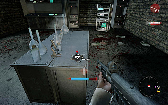 When you get there, run to the central room and pick up mutagen - Take mutagen | Chapter 13 - With the Tide - Chapter 13 - With the Tide - Dead Island Riptide Game Guide