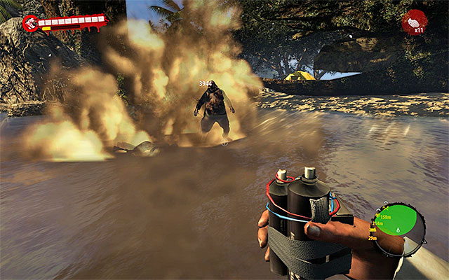 Get out of boat before reaching this place and eliminate all nearby Floaters, so they wont bother you later on - Safe Haven | Side missions - Jungle - Side missions - Jungle - Dead Island Riptide Game Guide