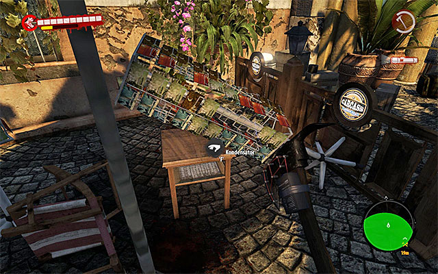 Return to the bottom and start exploring a building on east from Damien - Memories | Side missions - Henderson - Side missions - Henderson - Dead Island Riptide Game Guide