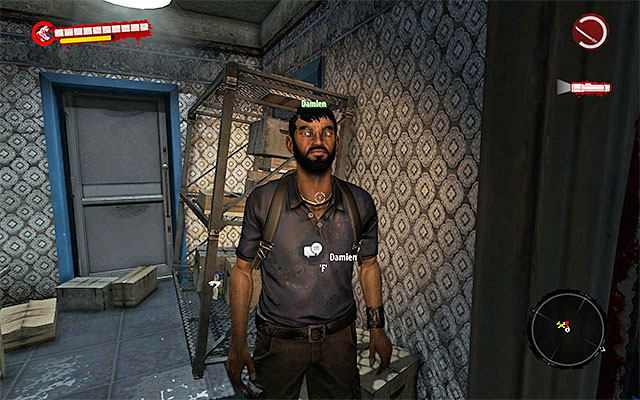 Leave Military Base and go meet Damien for the last time - Memories | Side missions - Henderson - Side missions - Henderson - Dead Island Riptide Game Guide