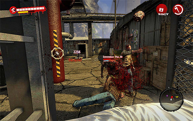 Notice also, that regular zombies will join the battle also - Defeat Wayne and clean the area | Chapter 7 - The Crossing - Chapter 7 - The Crossing - Dead Island Riptide Game Guide