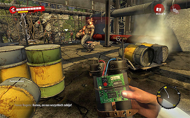 Continue attacking Wayne, until his health bar drops to zero - Defeat Wayne and clean the area | Chapter 7 - The Crossing - Chapter 7 - The Crossing - Dead Island Riptide Game Guide