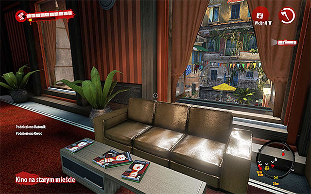 And go upstairs and look for a window (screen above) through which you can get onto a small roof over the main entrance - Clean the building | Chapter 8 - Front Row - Chapter 8 - Front Row - Dead Island Riptide Game Guide