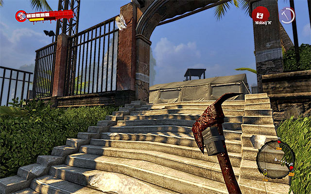 When its done, head west, beware of Infested and new mines - Destroy or turn off sirens | Chapter 9 - Militarized Zone - Chapter 9 - Militarized Zone - Dead Island Riptide Game Guide