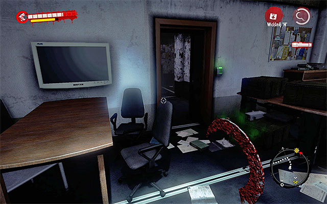 Now you have to move back, but be careful as you can meet few new undeads - Get to the radio communication room | Chapter 9 - Militarized Zone - Chapter 9 - Militarized Zone - Dead Island Riptide Game Guide