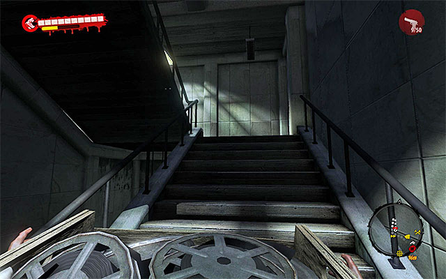 Take the crate nearby the bar and then head left, reaching a staircase - Place film stocks on the roof | Chapter 10 - Rescue - Chapter 10 - Rescue - Dead Island Riptide Game Guide