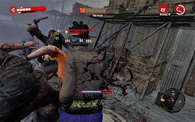 The last part of battle begins, when there are only two bars of Horde Strength left - Survive the attack | Chapter 10 - Evacuation - Chapter 10 - Evacuation - Dead Island Riptide Game Guide