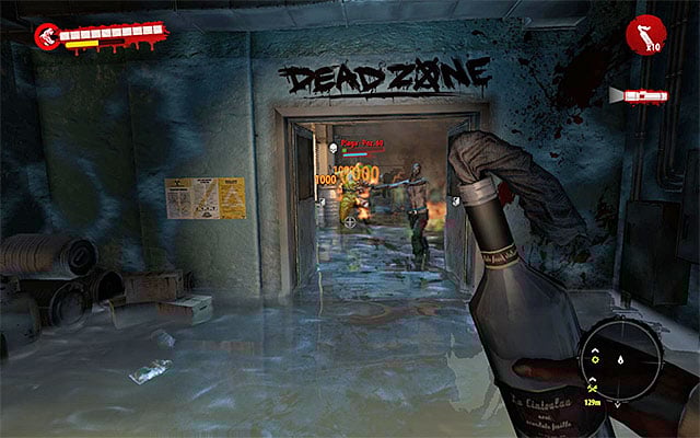 The greatest threat in the Dead Zone is of course Frankie The Scourge OHara, who is a boss-zombie and can be found in the biggest room next to the stairs - Kill Frankie The Scourge OHara | Side missions - Henderson - Side missions - Henderson - Dead Island Riptide Game Guide