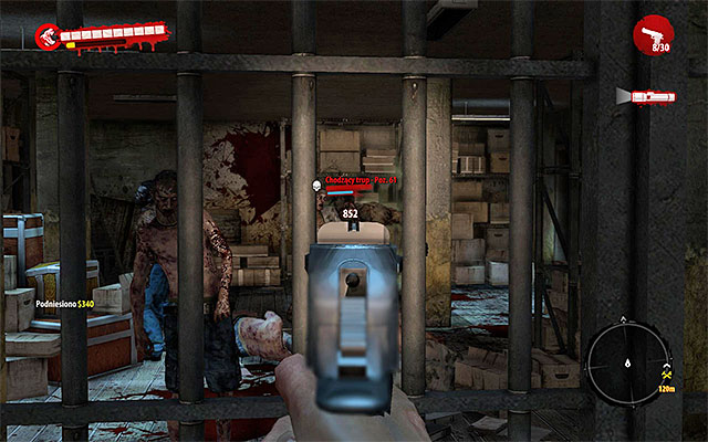 The biggest threat there plays of course Geoffrey Walking Carcass Nape who is a boss-zombie and can be found in the lower room next to the stairs - Kill Geoffrey Walking Carcass Nape | Side missions - Henderson - Side missions - Henderson - Dead Island Riptide Game Guide