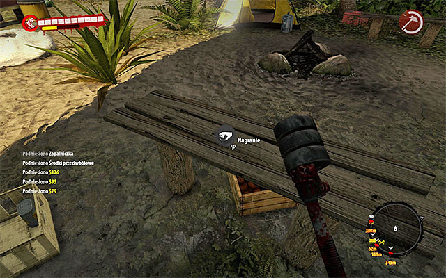 There is a beltsage under the rocks - Recordings - Jungle | Secrets - Secrets - Dead Island Riptide Game Guide