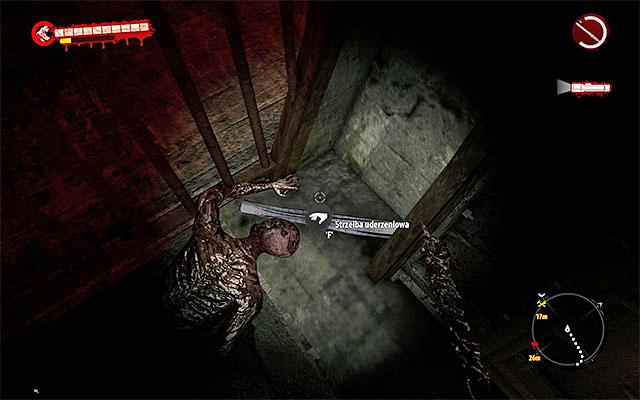 Avoid the toxic substance and search nearby the big grills to find Modification on the ground - Modifications - Jungle (2) | Secrets - Secrets - Dead Island Riptide Game Guide