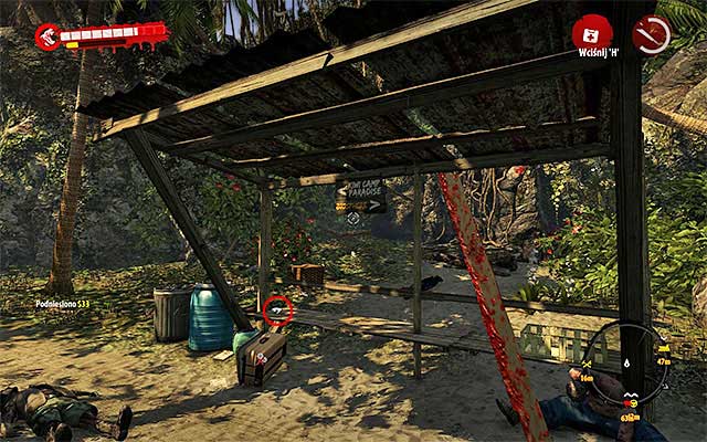 Eliminate zombies and search the bus stop to find another Guidebook - Guidebooks - Jungle (2) | Secrets - Secrets - Dead Island Riptide Game Guide