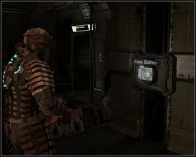 Theres a locker with a Power node in the dead end, along with some items around the soldiers body - Dead on arrival Part 2 | Walkthrough - Walkthrough - Dead Space Game Guide & Walkthrough