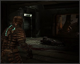 You can test your aim at the shooting range - youll also find an Audio log there - Dead on arrival Part 1 | Walkthrough - Walkthrough - Dead Space Game Guide & Walkthrough